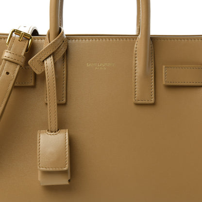 Saint Laurent Calfskin Nano Sac De Jour Dark Beige 10 of 10