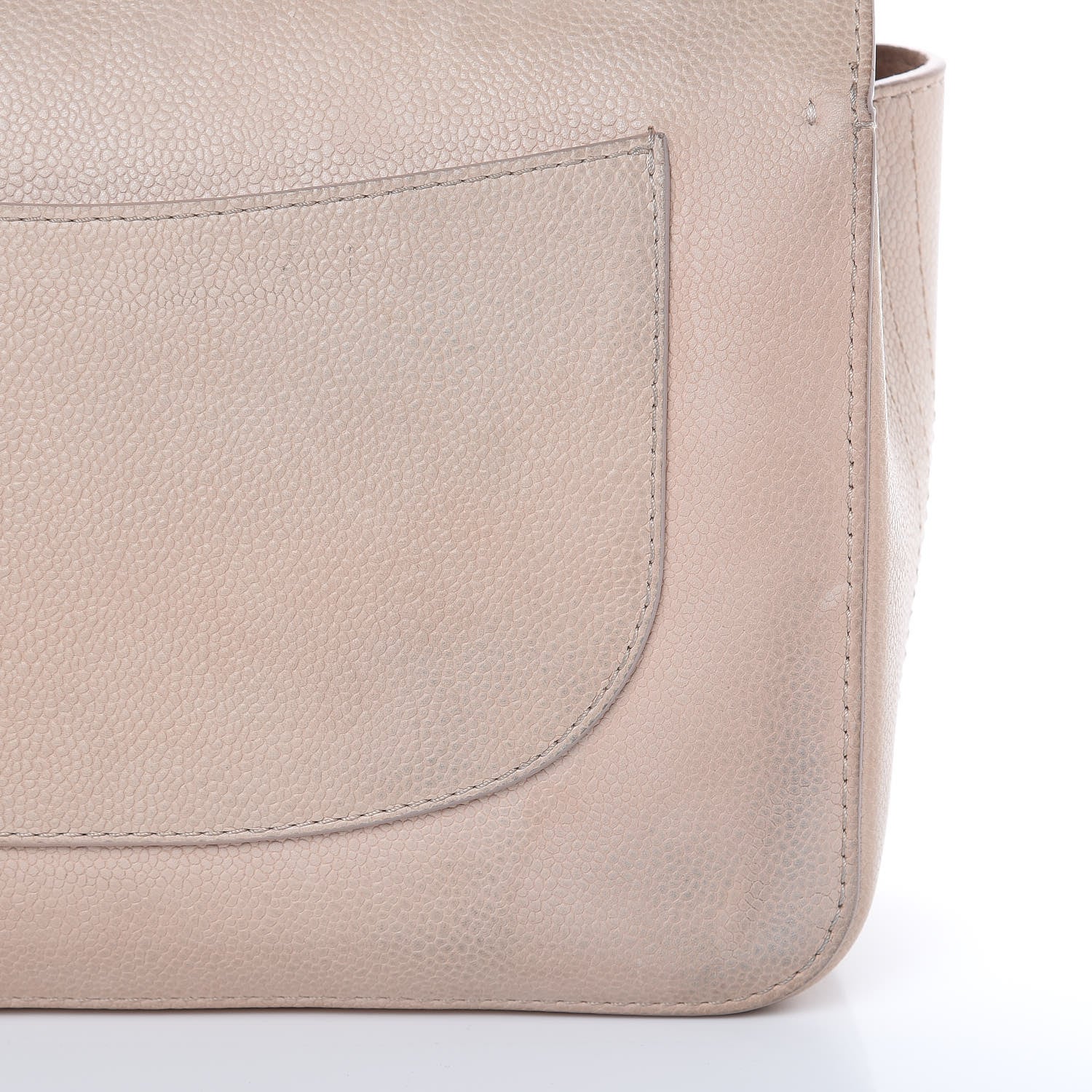 Chanel Grained Calfskin Jumbo Classic Pure Double Flap Nude 22 of 23