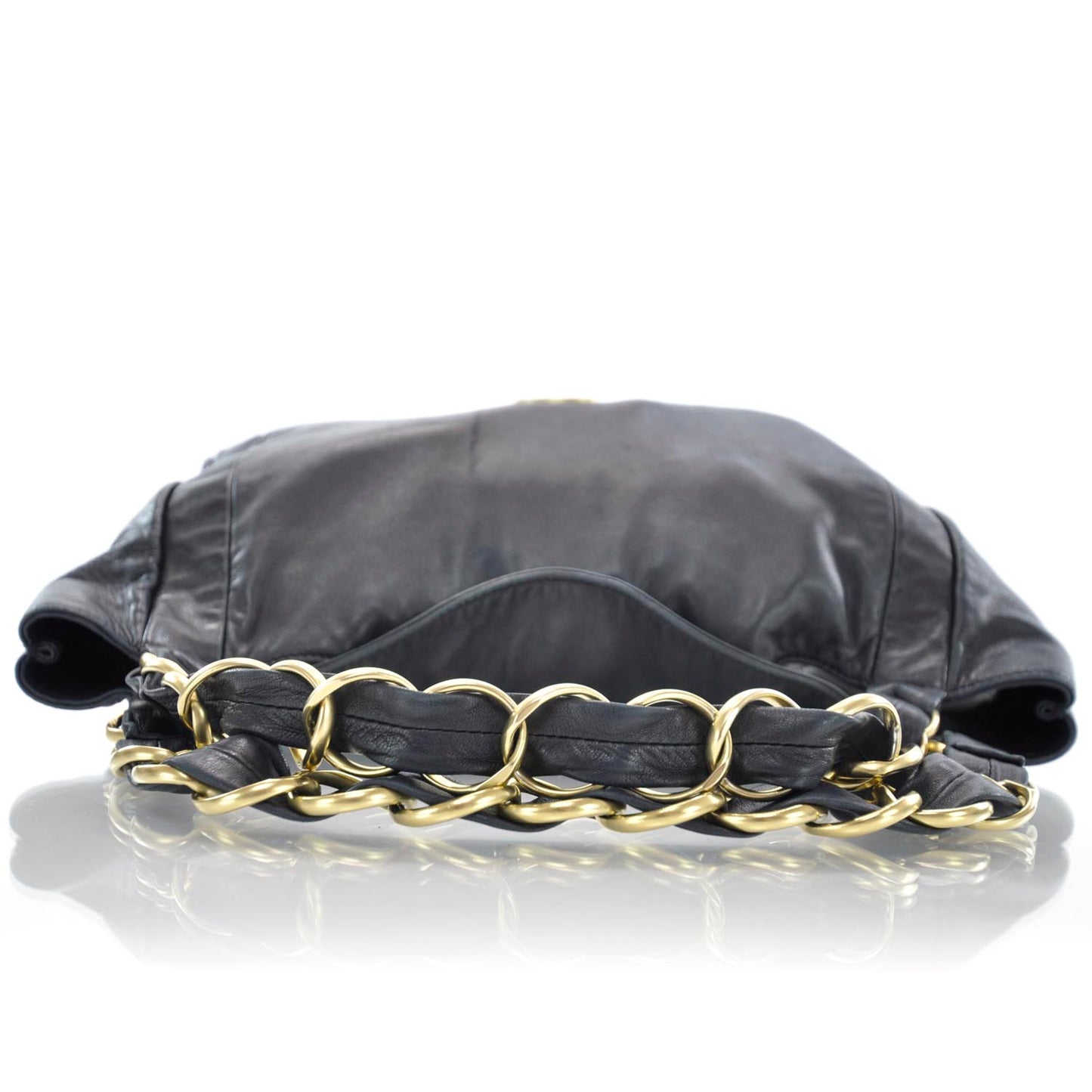 Lambskin Small Olsen Shoulder Bag Black
