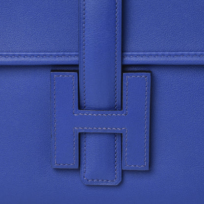 Hermes Swift Jige Elan 29 Clutch Bleu Electrique 8 of 8