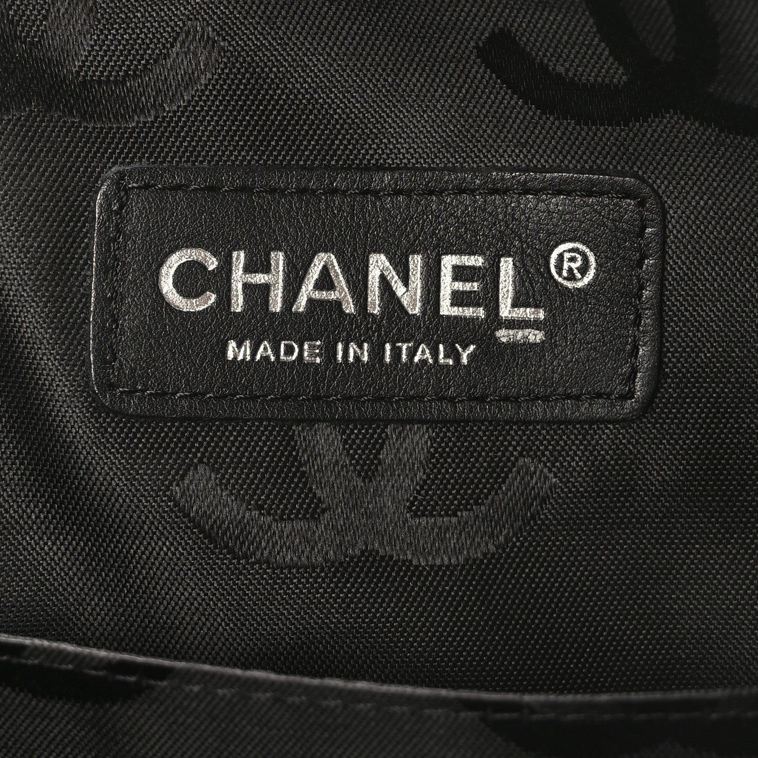 Chanel Calfskin Quilted Large Cambon Messenger Beige Black 7 of 9