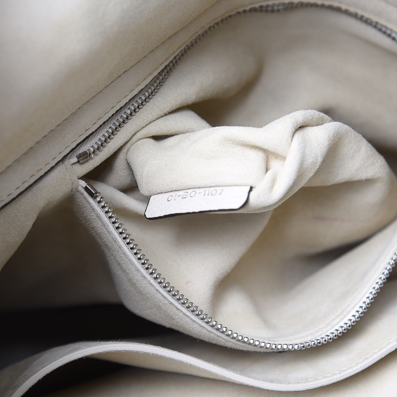 Christian Dior Grained Lambskin Large Lady Dior Off White 7 of 11