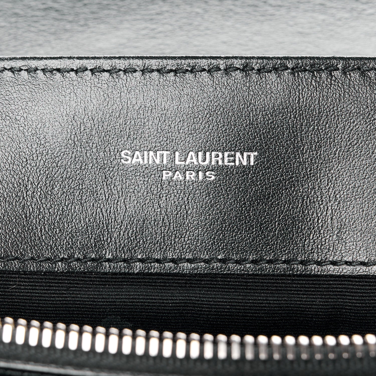 Saint Laurent Calfskin Y Quilted Monogram Medium Loulou Chain Satchel Black 6 of 13