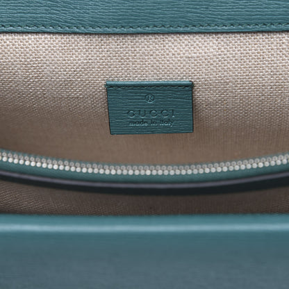 Gucci Calfskin Blooms Print Medium Dionysus Shoulder Bag Bright Emerald Multicolor 6 of 10