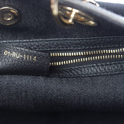 Christian Dior Denim Dior D Light Tote Multi 7 of 10