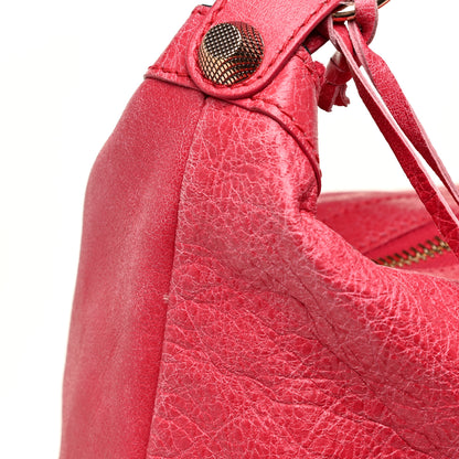 Balenciaga Agneau Giant 12 Rose Gold Hardware Day Hobo Rose Thulian 11 of 24