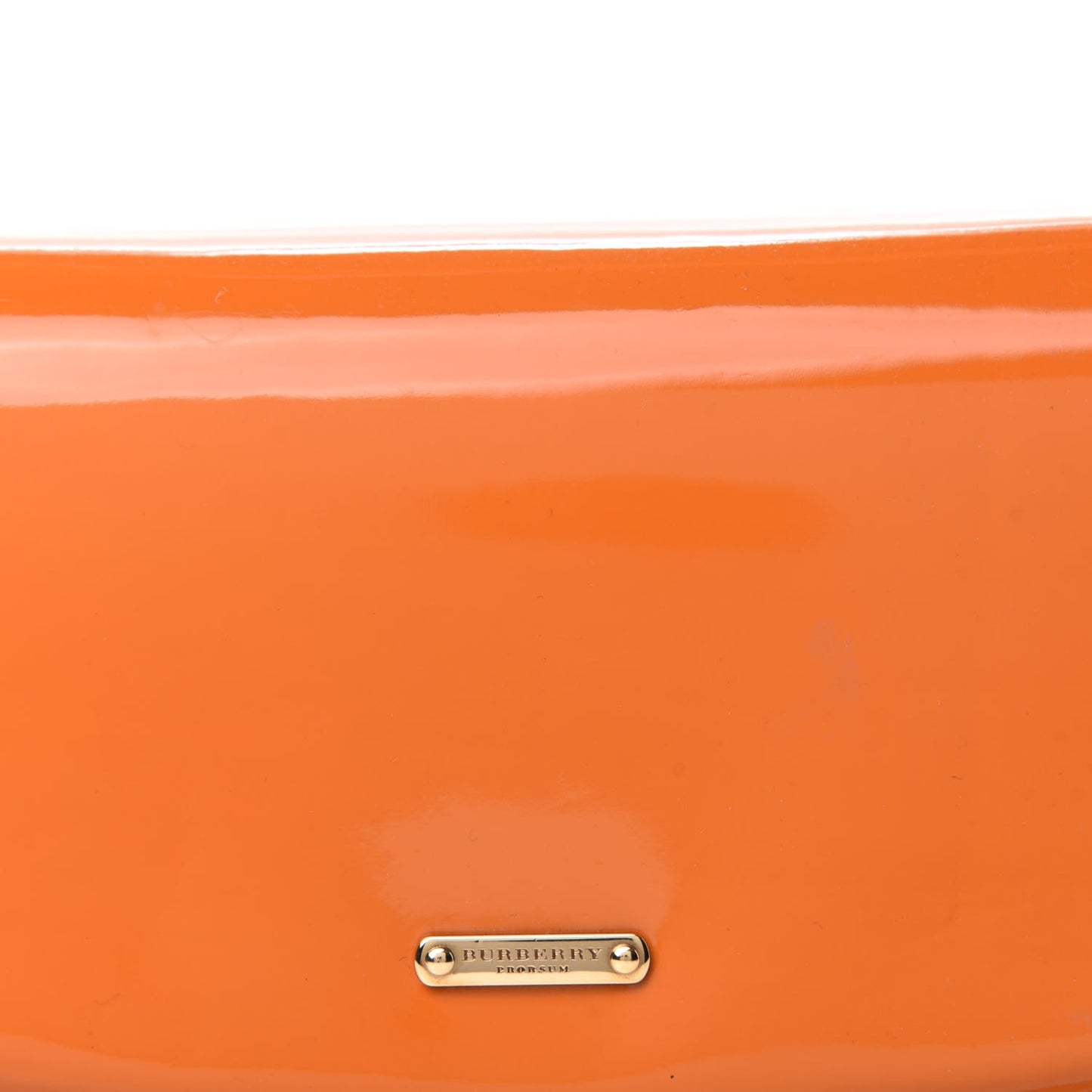 Prorsum Patent Small Lilford Shoulder Bag Orange