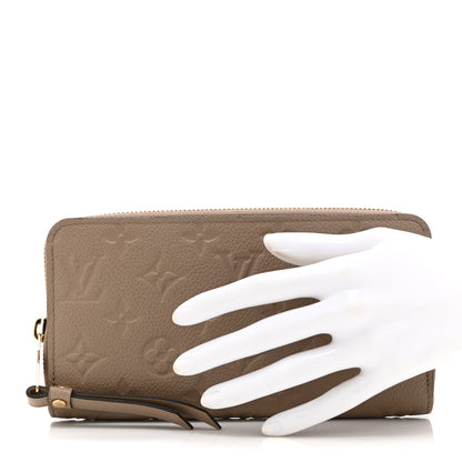 Louis Vuitton Empreinte Zippy Wallet Tourterelle 2 of 10