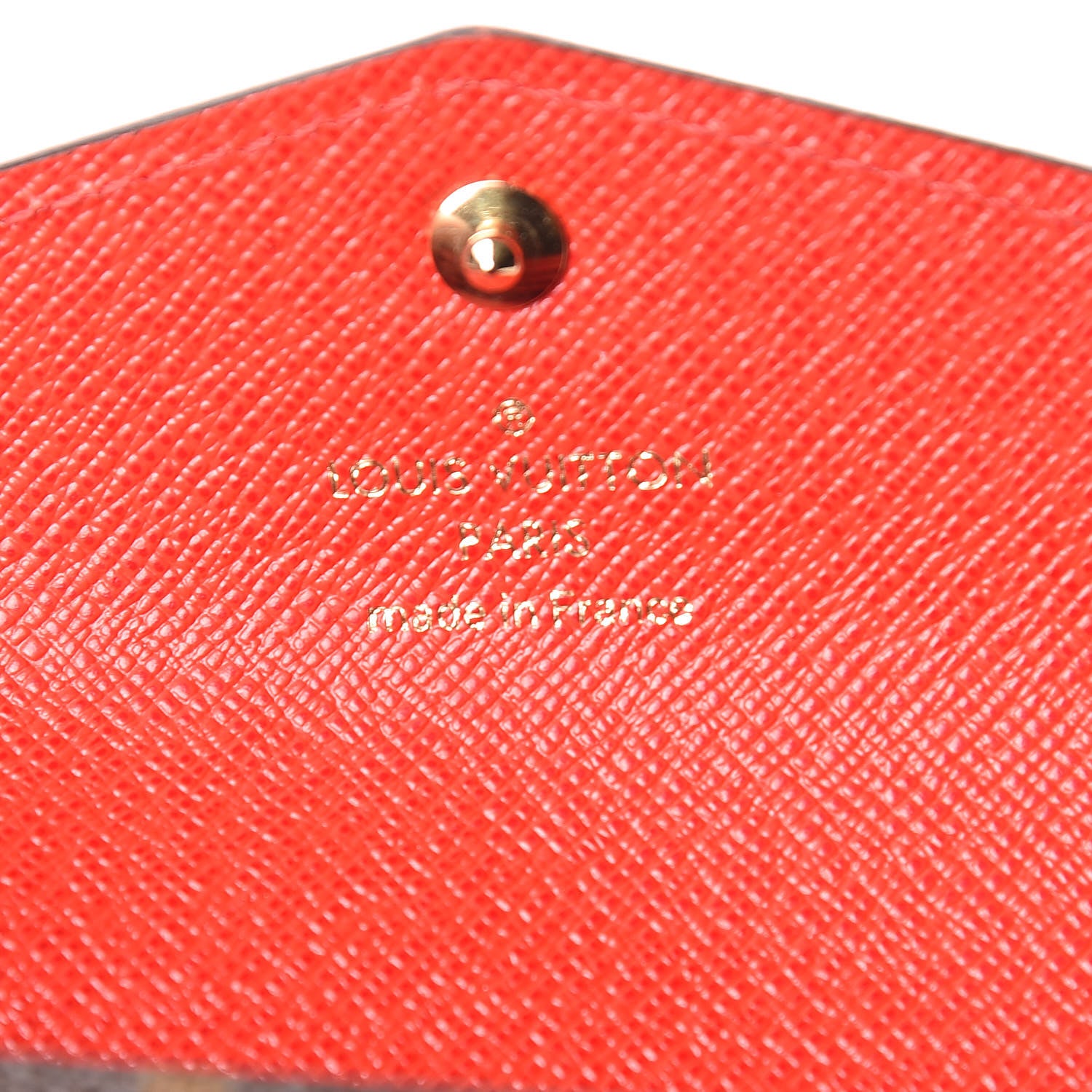 Louis Vuitton Monogram Sarah Multicartes Coquelicot 6 of 7