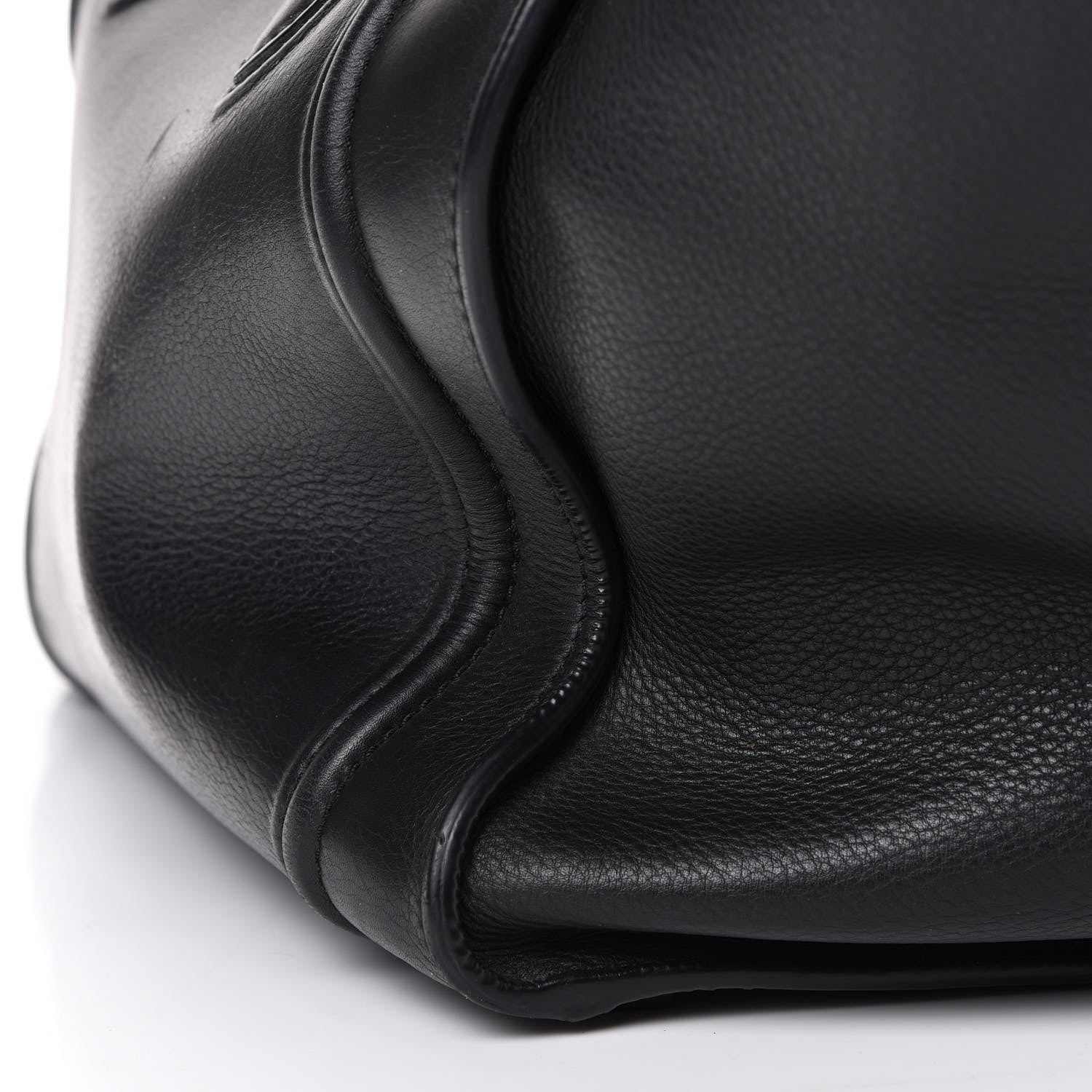 Celine Supple Calfskin Medium Phantom Luggage Black 16 of 25