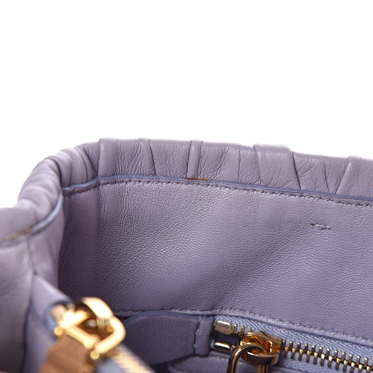 Nappa Gaufre Tote Glicine