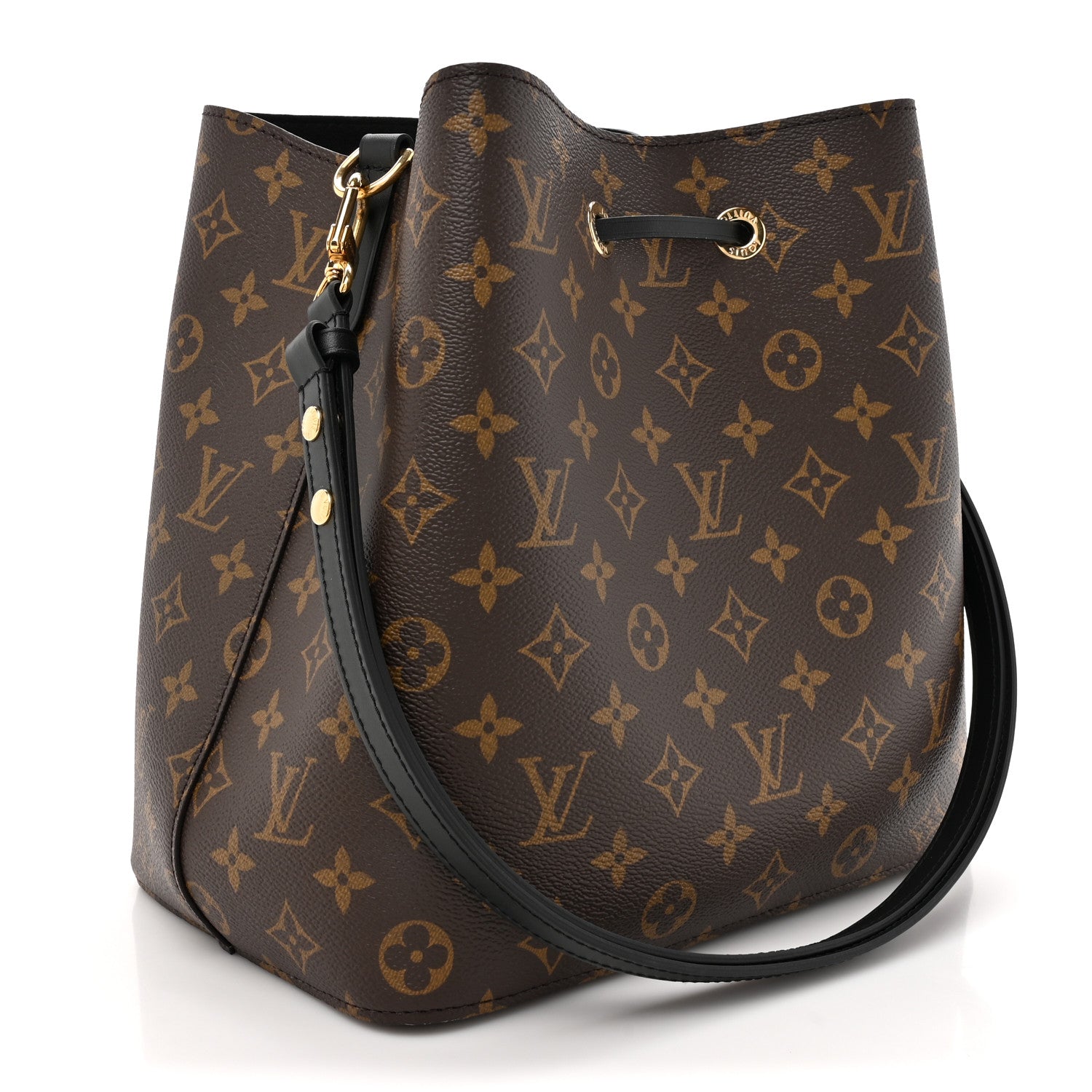Louis Vuitton Monogram Neonoe MM Black 3 of 13
