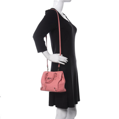 Balenciaga Veau Souple Papier Mini A4 Tote Rose Flamingo 3 of 16