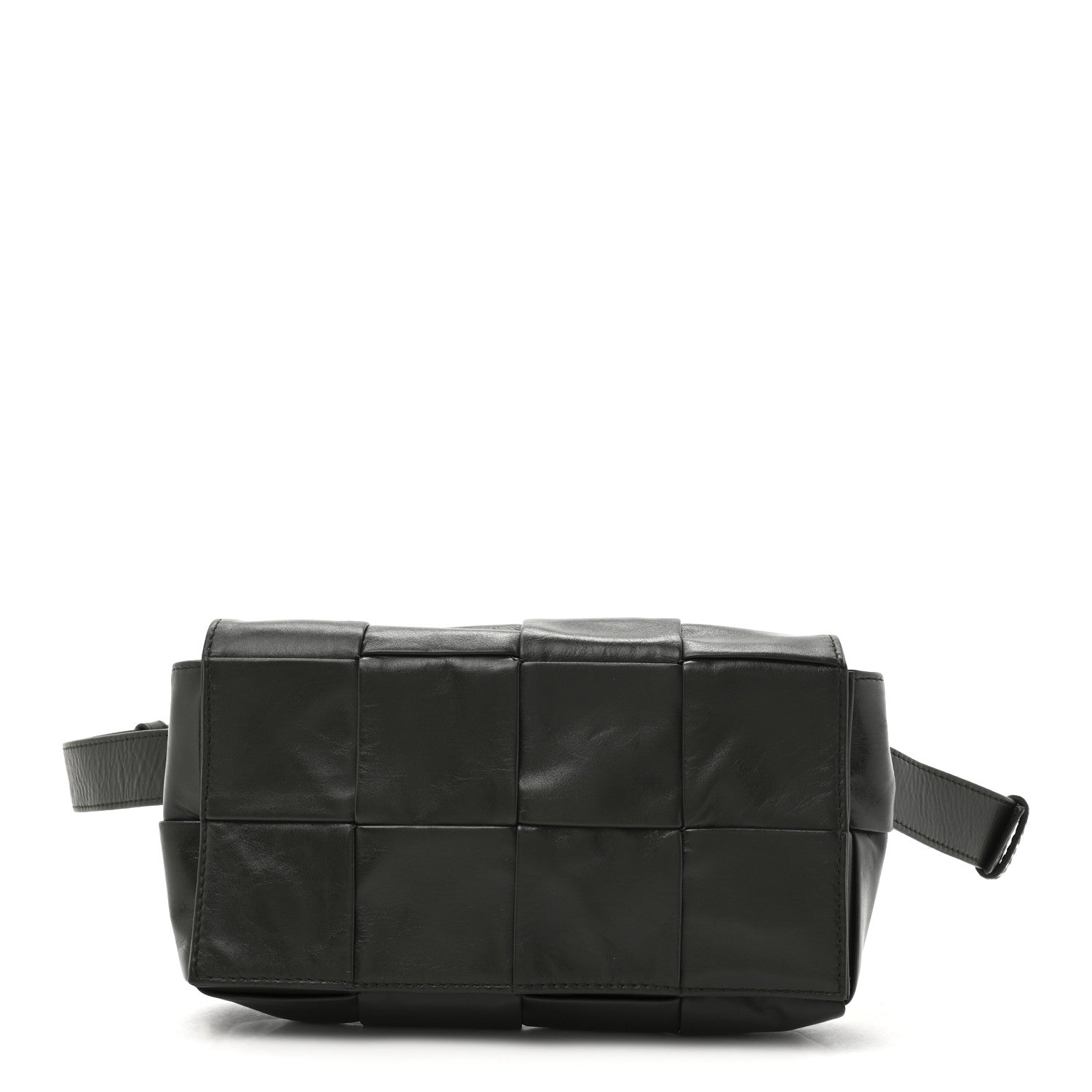 Bottega Veneta Paper Calfskin Intrecciato Cassette Belt Bag Raintree 1 of 10
