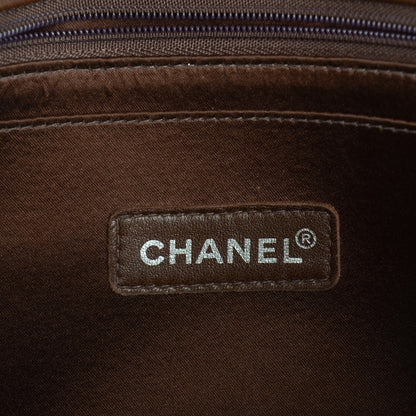 Chanel Nylon Medium Travel Flap Brown 8 of 10