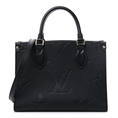 Louis Vuitton Empreinte Monogram Giant Onthego PM Black 1 of 8