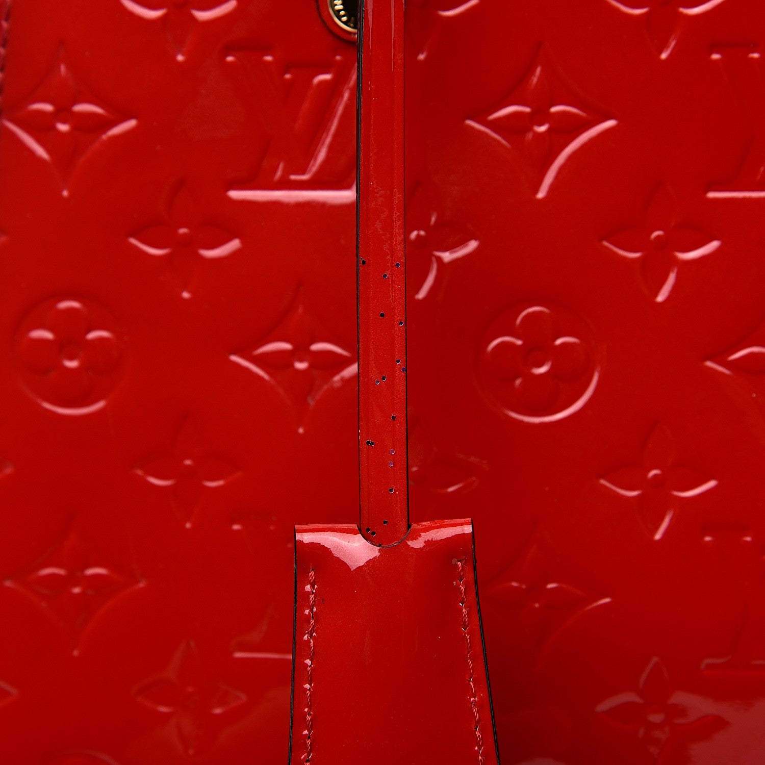 Louis Vuitton Vernis Montaigne MM Cherry 11 of 12