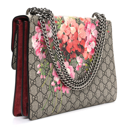Gucci GG Supreme Monogram Blooms Medium Dionysus Shoulder Bag Beige Multicolor Dry Rose 3 of 11
