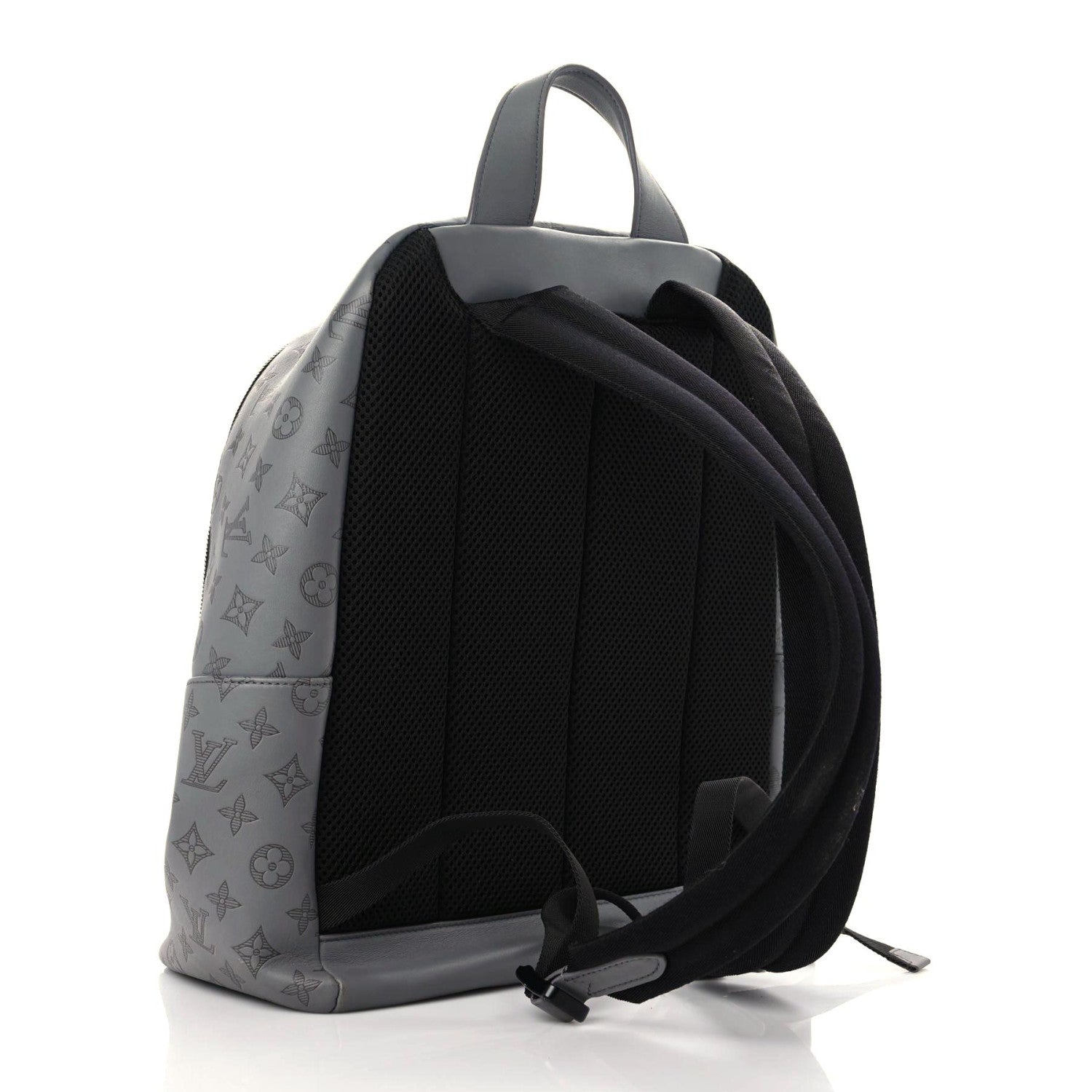 Louis Vuitton Calfskin Monogram Racer Backpack Grey 3 of 16