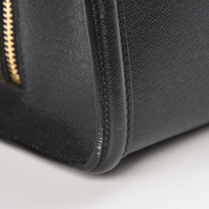 Alexander McQueen Saffiano Heroine Open Tote Black 9 of 9