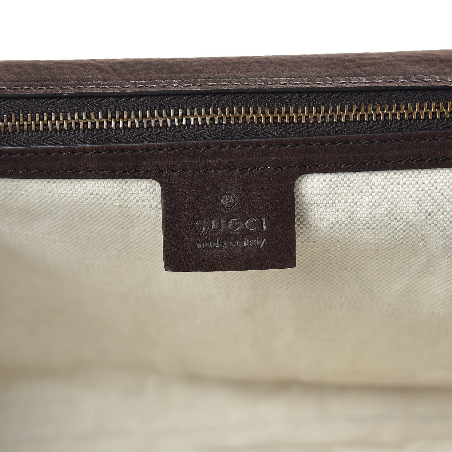 Nubuck Ribot Horse-Heads Clutch Brown