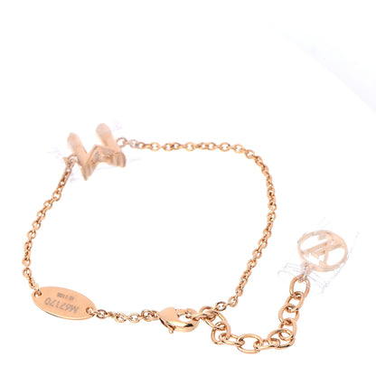 Louis Vuitton LV And Me Letter M Bracelet Gold 3 of 5