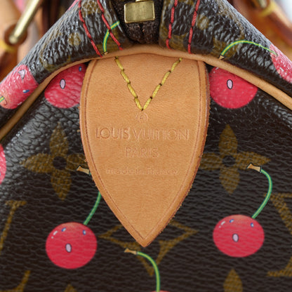 Louis Vuitton Monogram Cerises Speedy 25 6 of 10