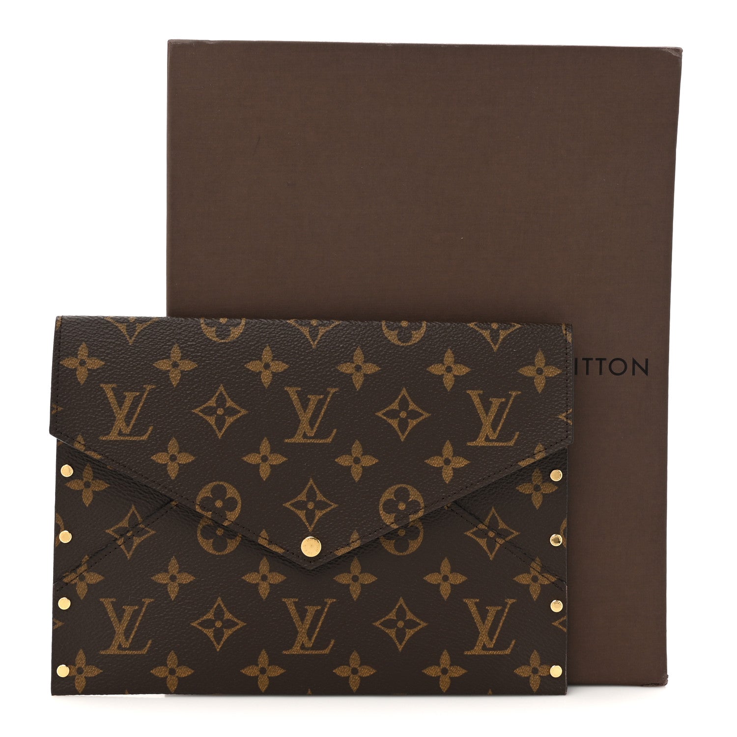 Louis Vuitton Monogram Rivets Enveloppe 7 of 7