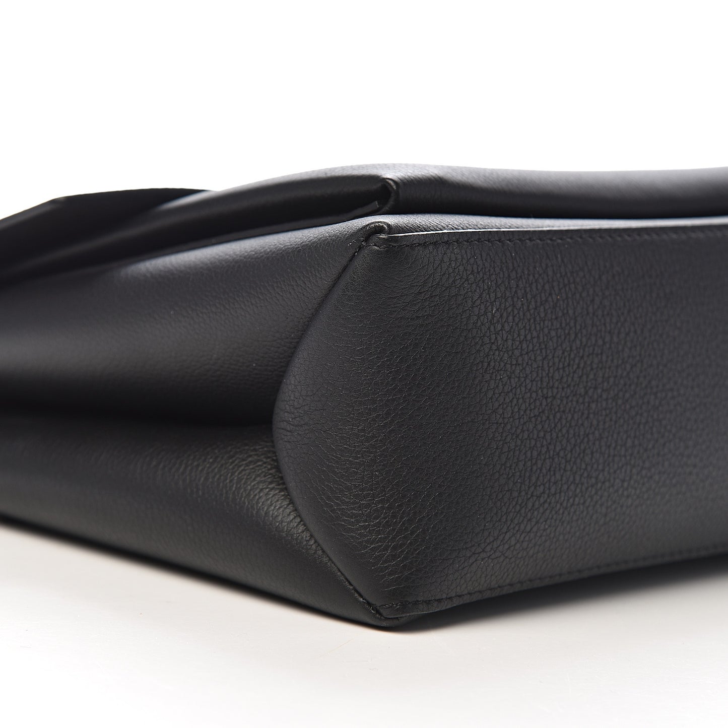 Soft Calfskin My Lockme Top Handle Black