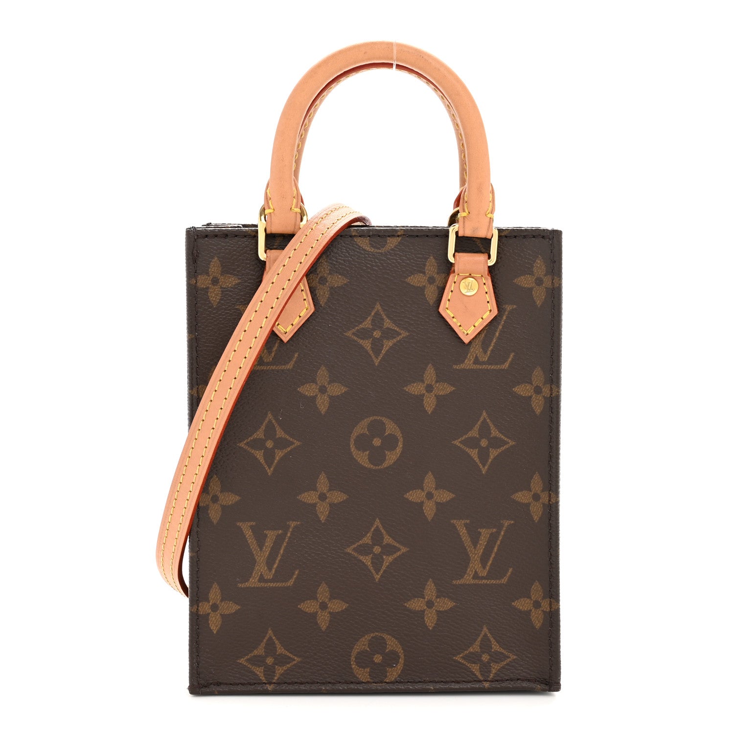 Louis Vuitton Monogram Petit Sac Plat 1 of 14