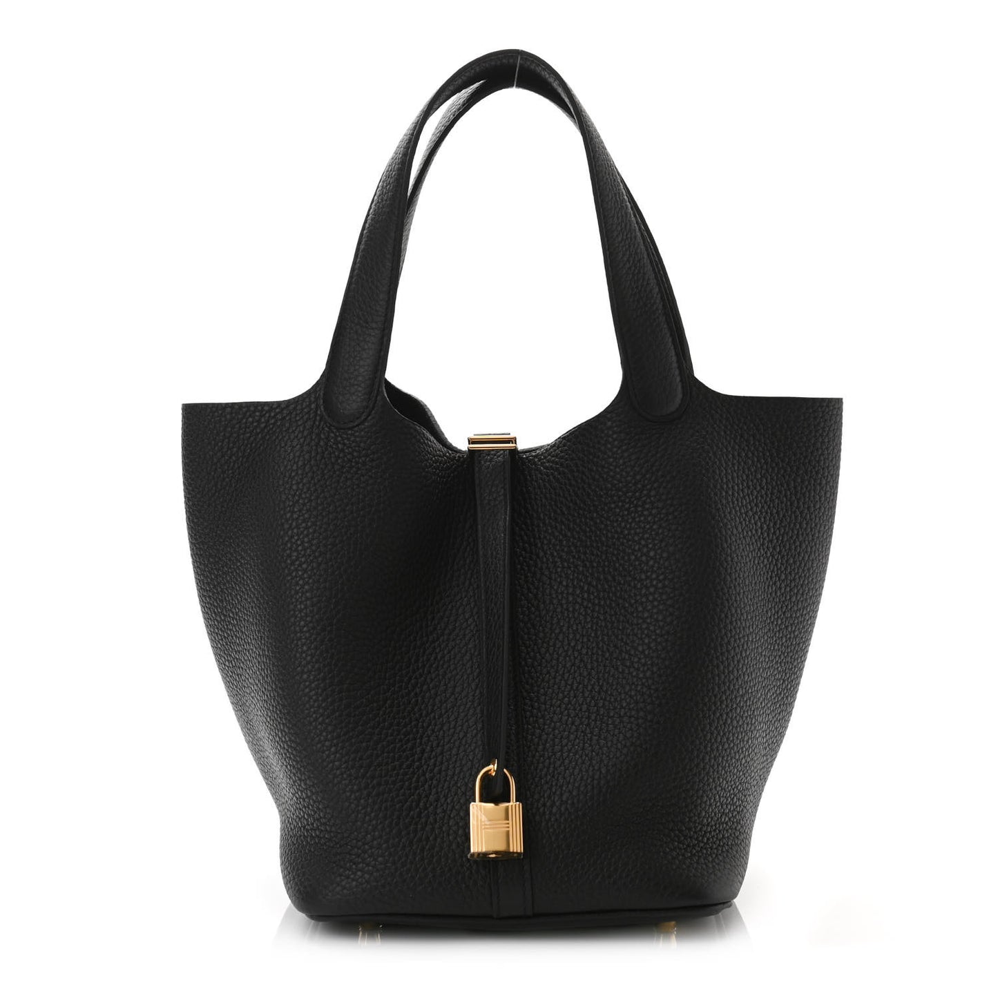 Taurillon Clemence Picotin Lock 22 MM Black
