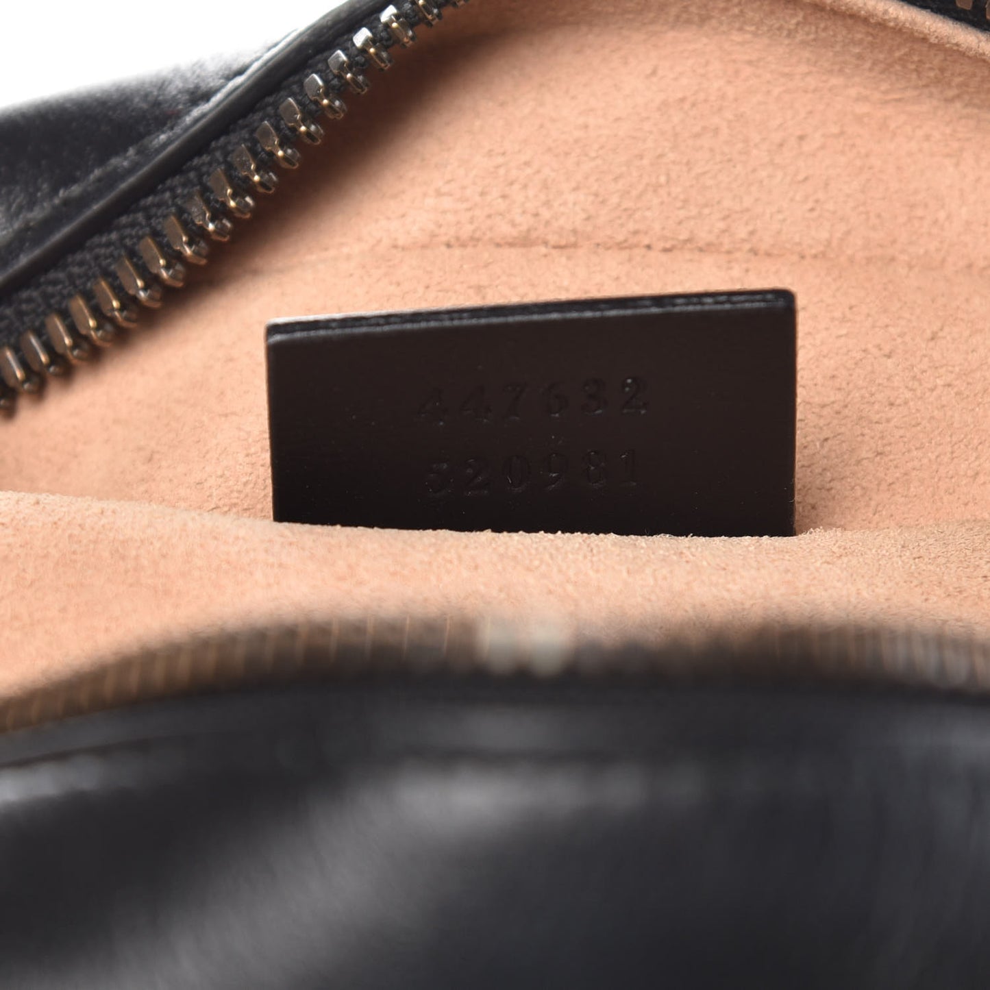 Calfskin Matelasse Small GG Marmont Chain Shoulder Bag Black
