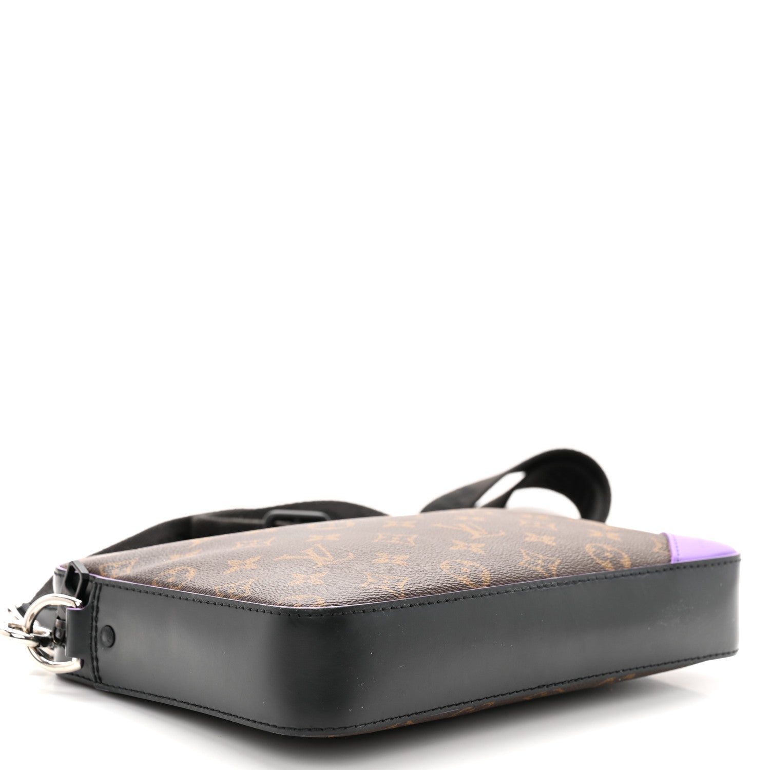Louis Vuitton Monogram Macassar Trio Messenger Purple 4 of 11