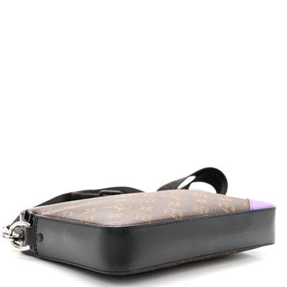 Louis Vuitton Monogram Macassar Trio Messenger Purple 4 of 11