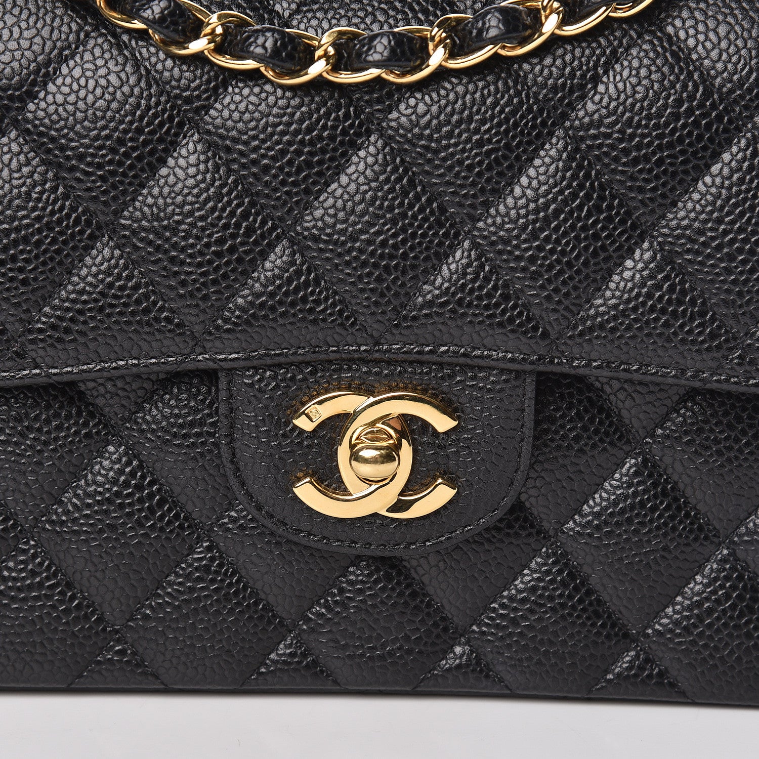 Chanel Caviar Quilted Small Double Flap Black 13 of 13