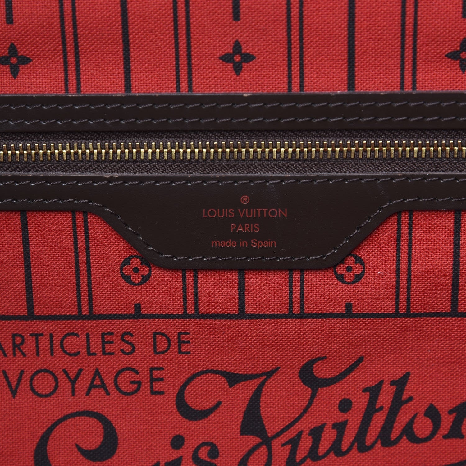 Louis Vuitton Damier Ebene Neverfull MM 5 of 13