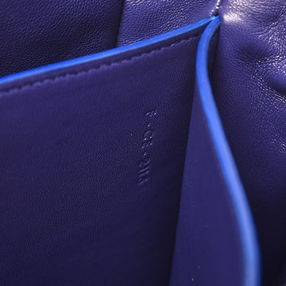 Celine Grained Calfskin Medium Trotteur Indigo 7 of 7