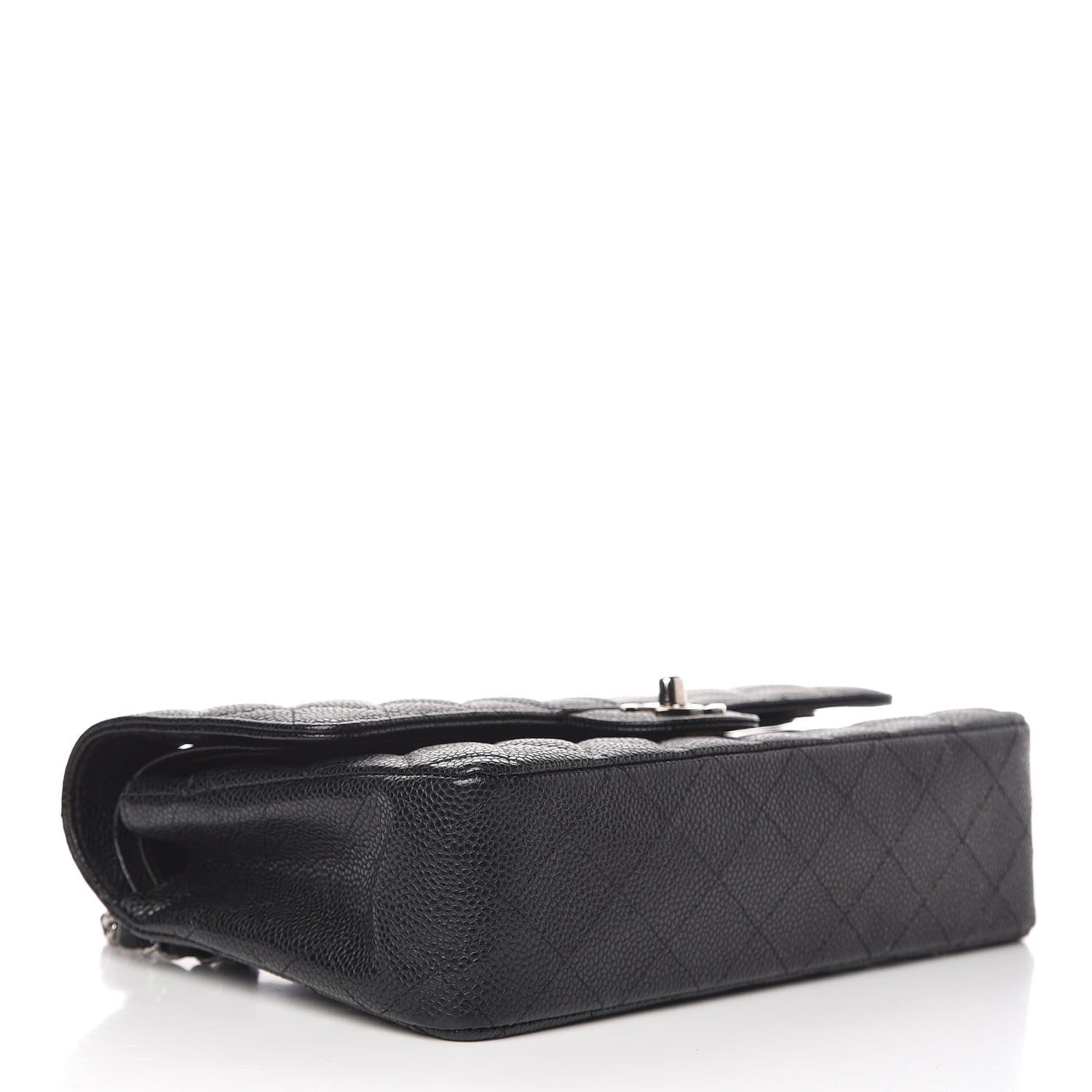 Chanel Caviar Quilted Medium Double Flap Black 4 of 12