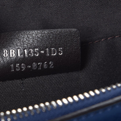 Fendi Vitello Dolce Mini By The Way Boston Bag Blue 7 of 7