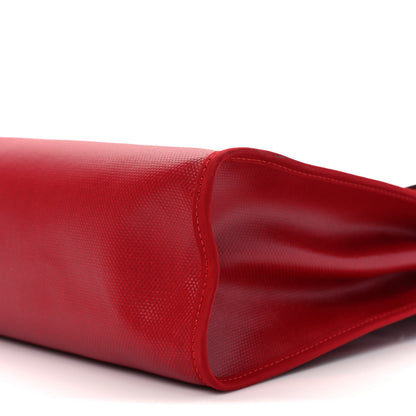 Hermes Toile H Berline Vache Hunter Herbag Zip PM 31 Rouge Piment Ecru 9 of 9
