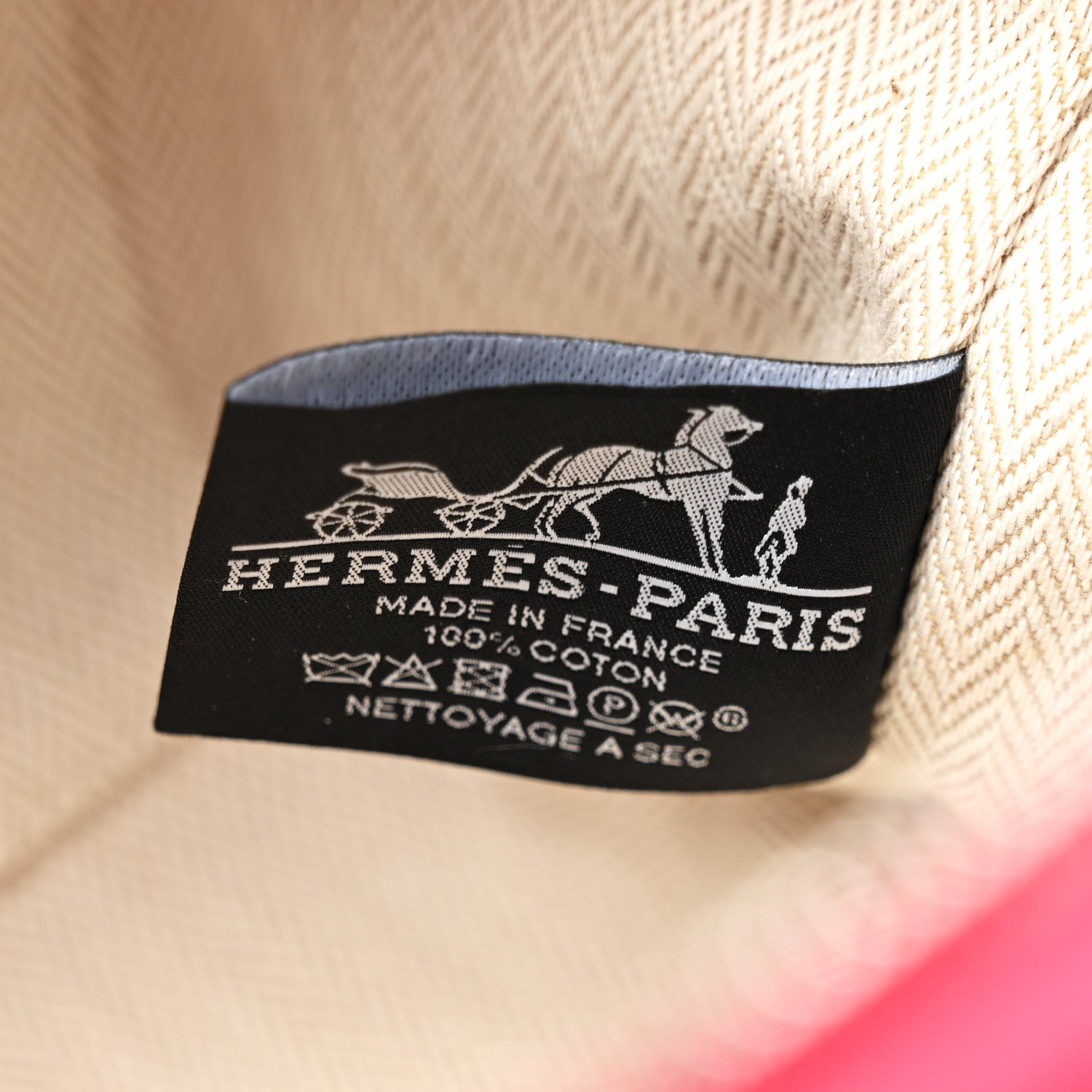 Hermes Canvas Small Bride-A-Brac Pouch Hibiscus 6 of 8