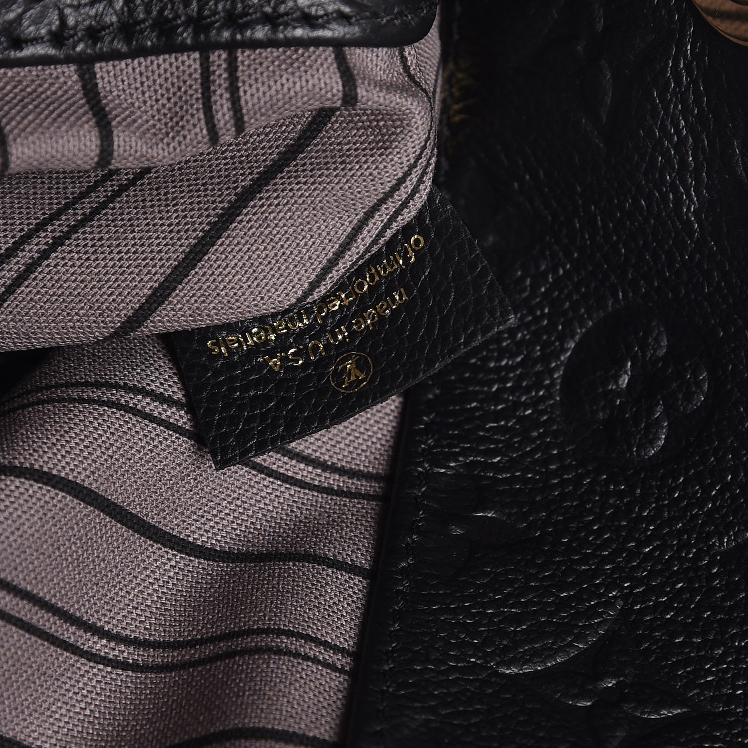 Louis Vuitton Empreinte Artsy MM Black 7 of 9