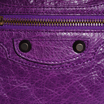 Balenciaga Agneau Classic Hardware Mini City Ultraviolet 8 of 15