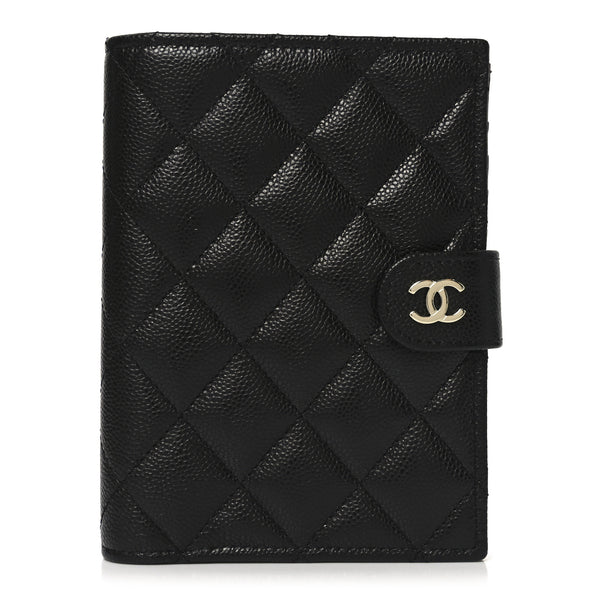 Chanel Caviar Quilted Passport Holder Black 1860260 – FASHIONPHILE