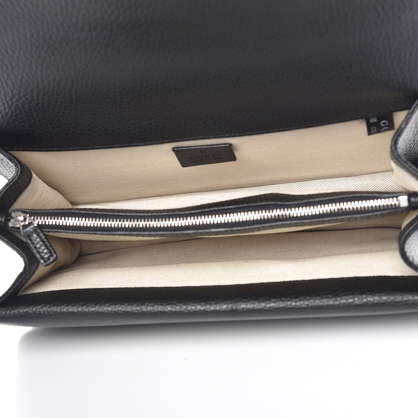 Pebbled Calfskin Small Dionysus Shoulder Bag Black