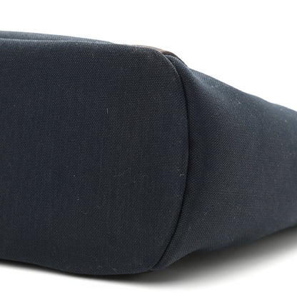Hermes Toile Sac De Pansage Groom Bleu Navy Feu 13 of 15