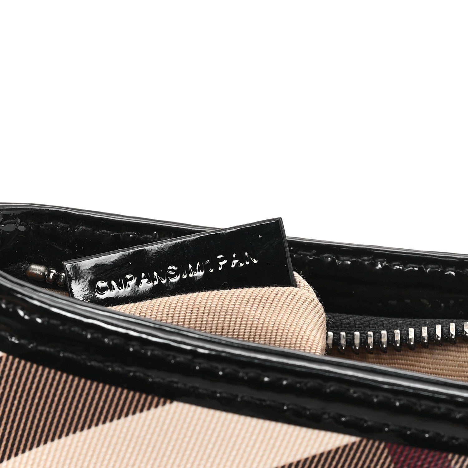 Burberry Nova Check Mini Shoulder Bag Black 8 of 12