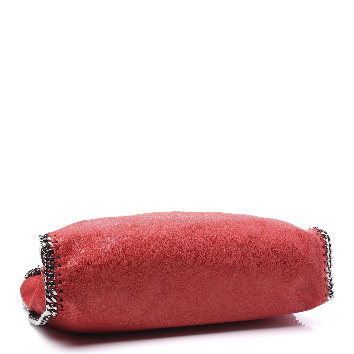 Shaggy Deer Falabella Fold Over Tote Red