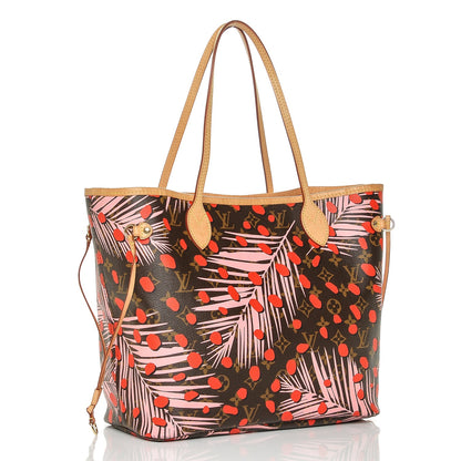 Louis Vuitton Monogram Jungle Dots Neo Neverfull MM Sugar Pink Poppy 3 of 6