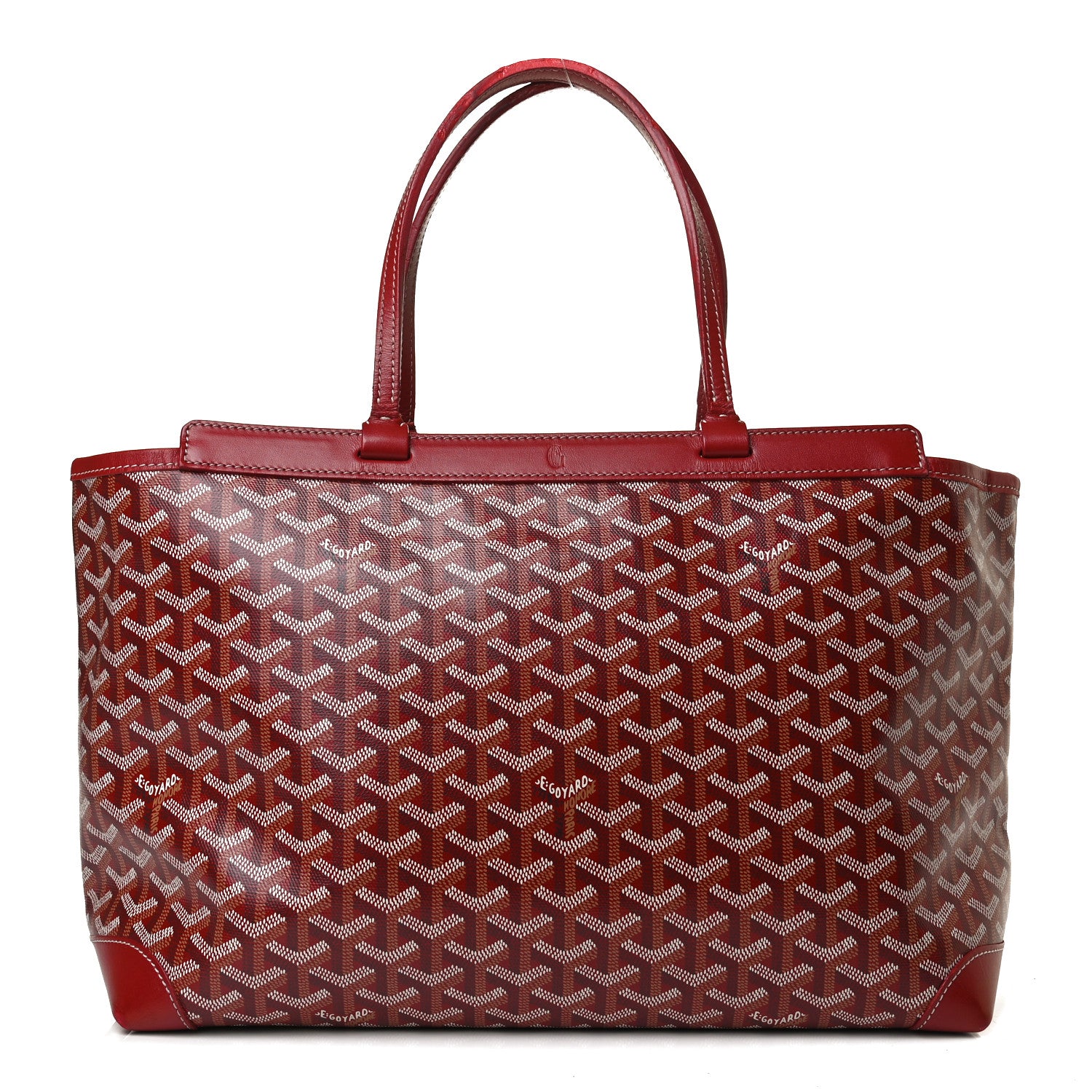 Goyard Goyardine Bellechasse PM Red 1 of 13
